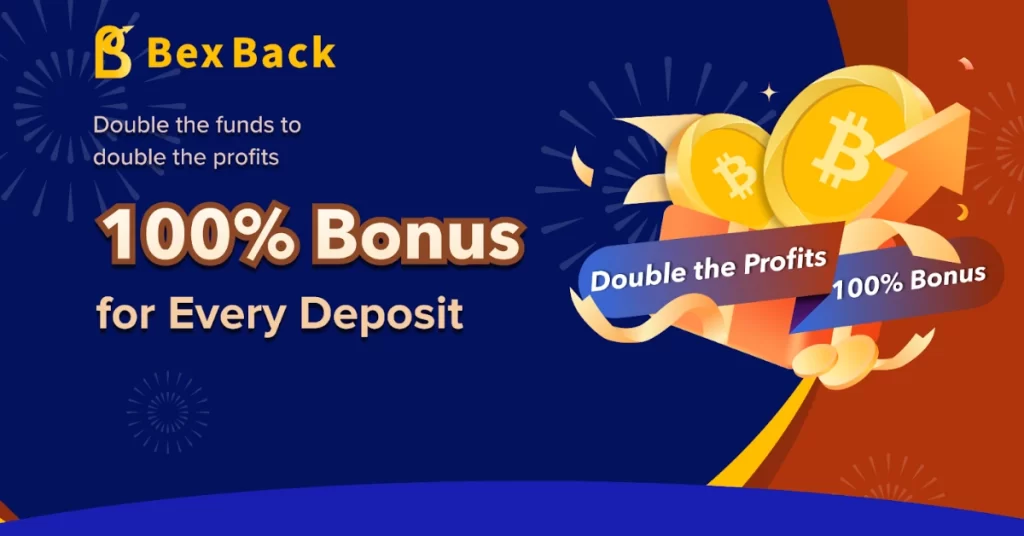 BexBack Exchange Launches Double Deposit Bonus and $50 Welcome Bonus