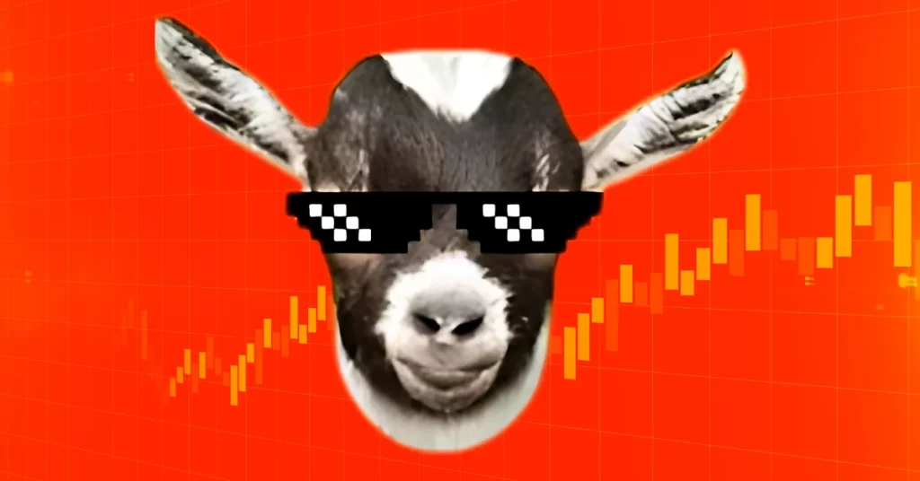 GOAT Meme Coin Soars 28% After OKX Listing Announcement