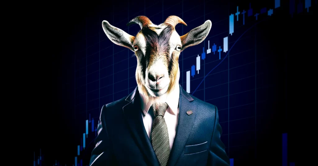 GOAT Price Hits ATH $1.25 but Signals Hint at a 39% Correction Ahead