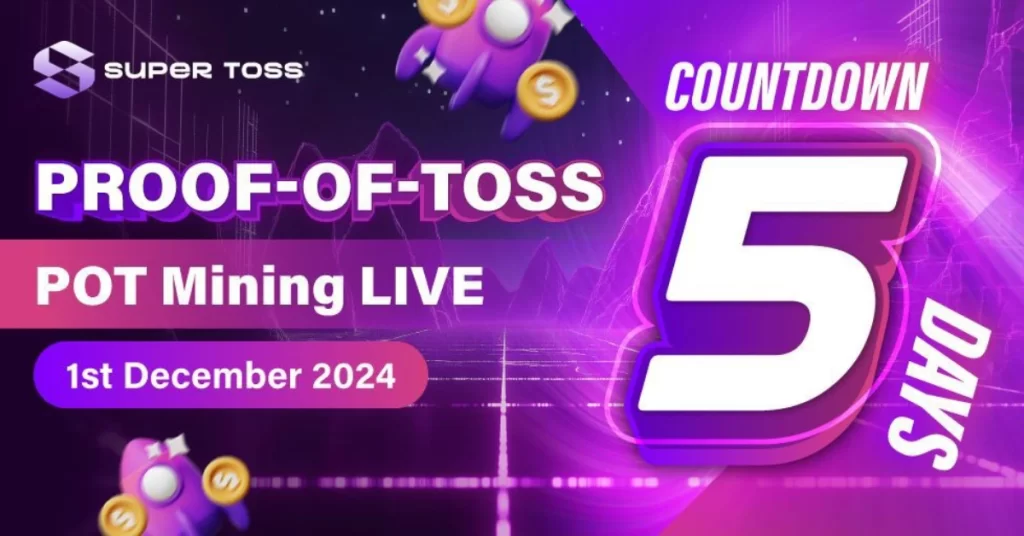 SuperToss : Revolutionizes Blockchain Gaming with ‘Proof-of-Toss’ STC Mining Pool Launch