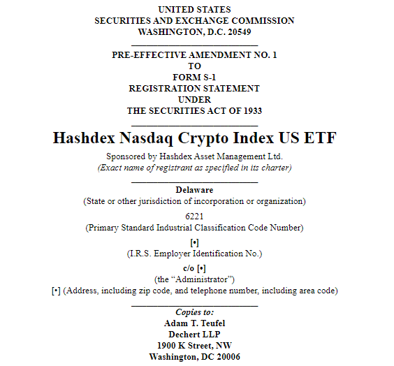 hashdex nasdaq crypto index us ETF