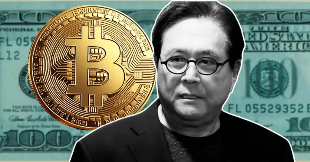 robert kiyosaki talks about bitcoin