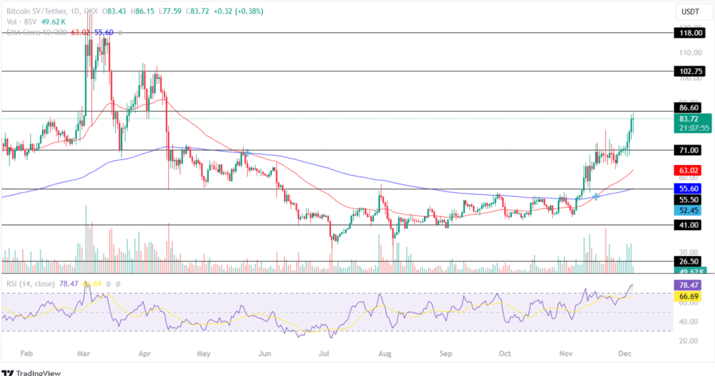 BSV 5th dec 2024 price analysis