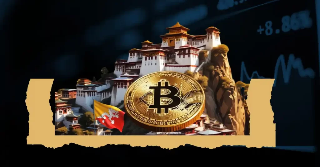 Royal Government of Bhutan Shifts 406 BTC ($40M) to QCP Capital, Still Holds $1.2B in BTC