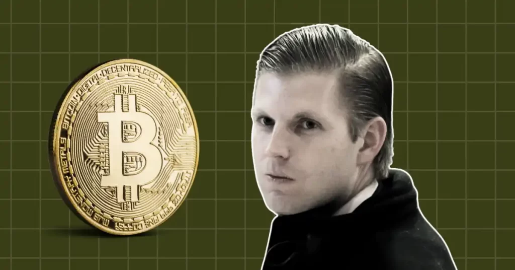  Donald Trump’s Son Eric Says Bitcoin Price Will Hit $1 Million