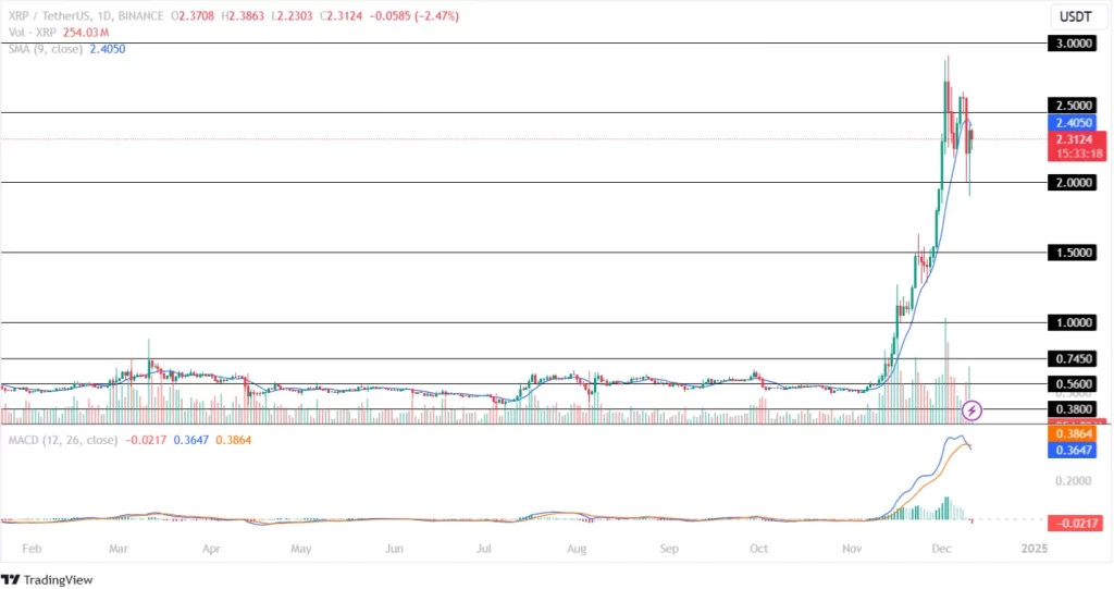 XRP DEC 2024 price prediction