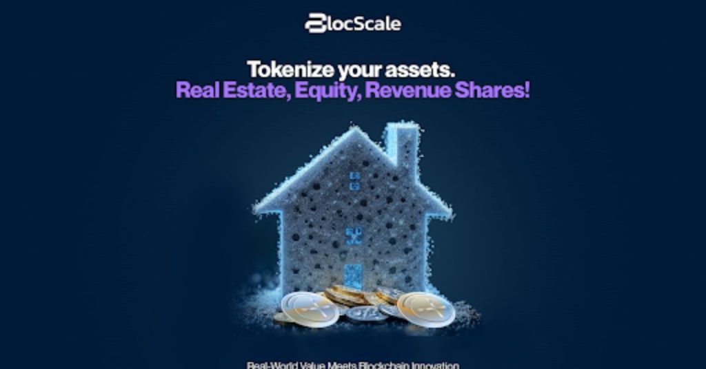 Blocscale Launchpad on XRP Sets to Transform Real-World Asset (RWA) Tokenization, Join $BLOC Token Sale Round