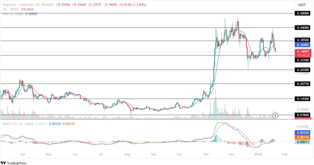 Dogecoin Price Analysis