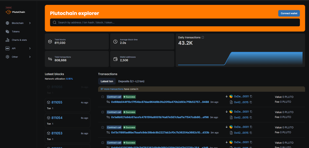 plutochain explorer