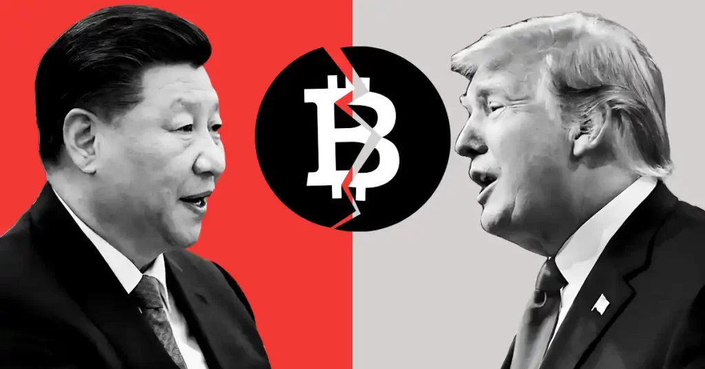 Crypto Market Reacts to US-China Tariff Escalation, BTC Slides Below $99k