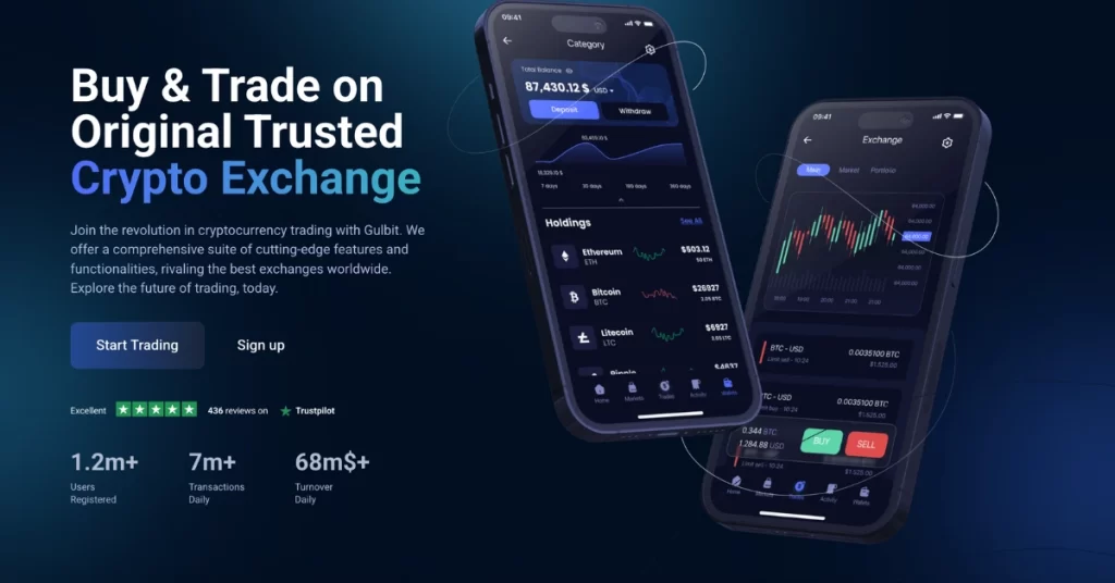 Gulbit Exchange: A Trusted and Secure Cryptocurrency Trading Platform for Millions of Traders Worldwide