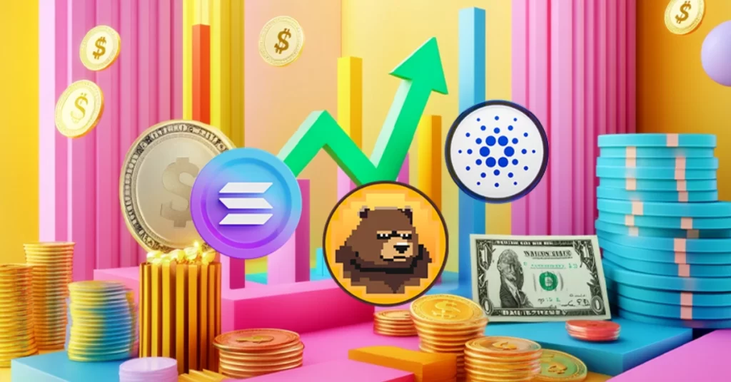 Meme coin BeerBear may rise in value more than Solana (SOL) & Cardano (ADA)