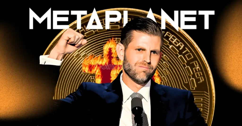 Eric Trump to Attend Metaplanet Meeting in Tokyo