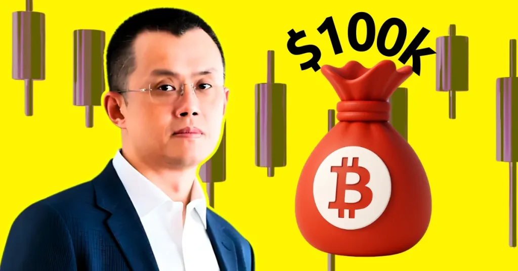 Bitcoin Tops $100K Again! Changpeng “CZ” Zhao Urges Traders to ‘Stay Calm and Hold’