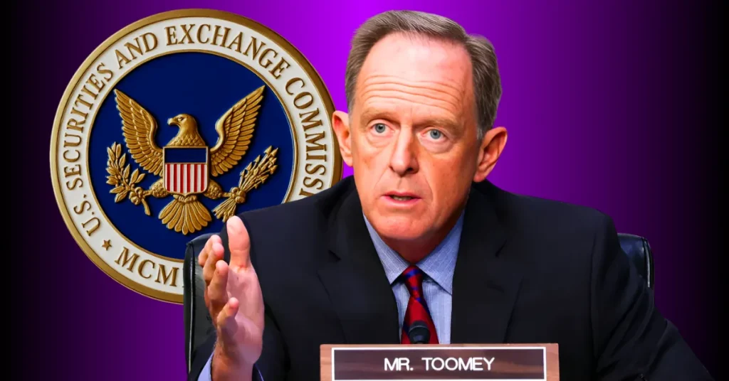 Pat Toomey: Major Crypto Regulation Bill Nearing Senate Vote