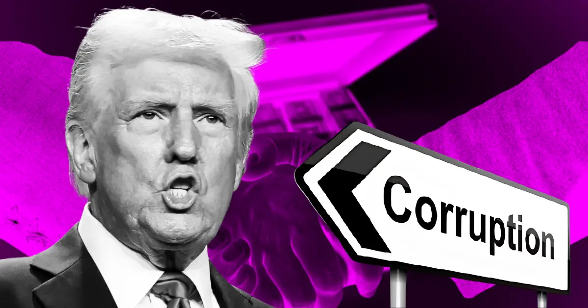 Donald Trump Accused of Crypto Corruption as CLARITY Act Debate Heats Up