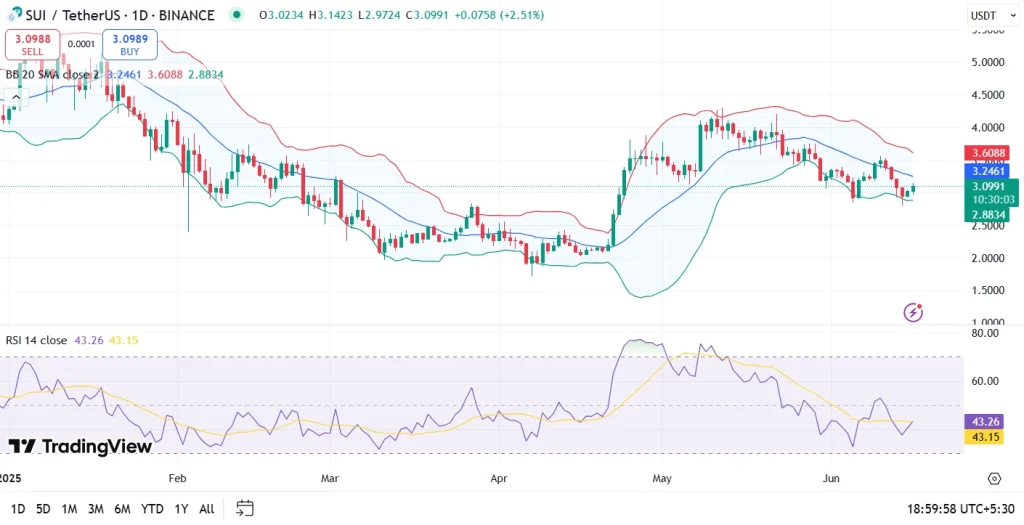 Sui Price Prediction June 2025