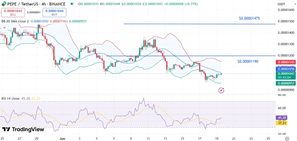 Pepe Price Analysis