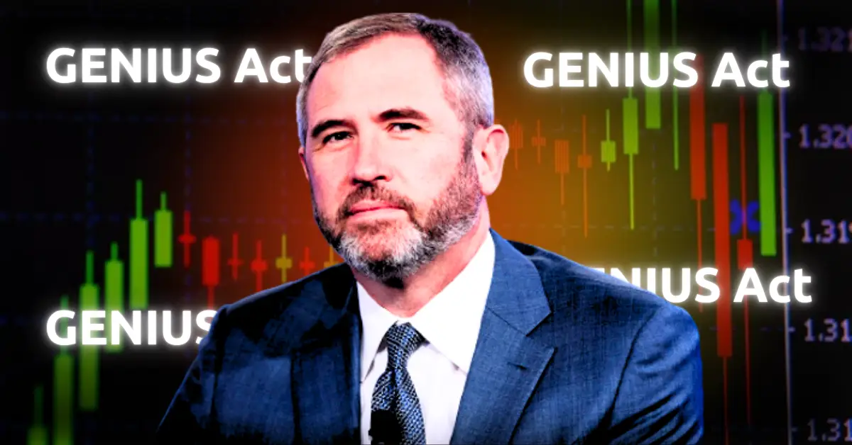 Ripple CEO Hails GENIUS Act as Historic Win for U.S. Crypto Regulation