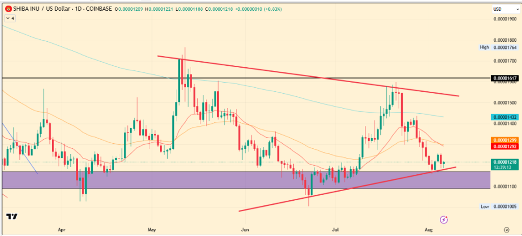 Reserves At ATL: Is Shiba Inu Price Ready to Revisit May’s High?