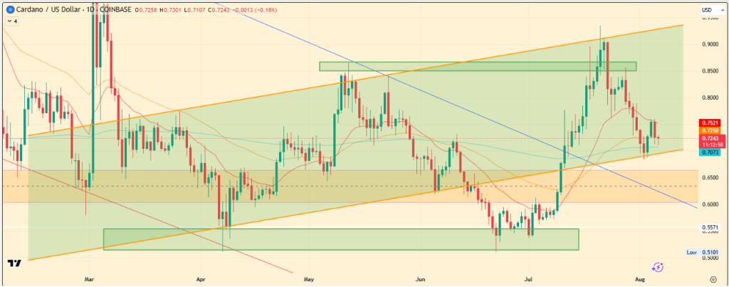 Whales Bought The Dip: Is Cardano Price Set For $1.00 In August?