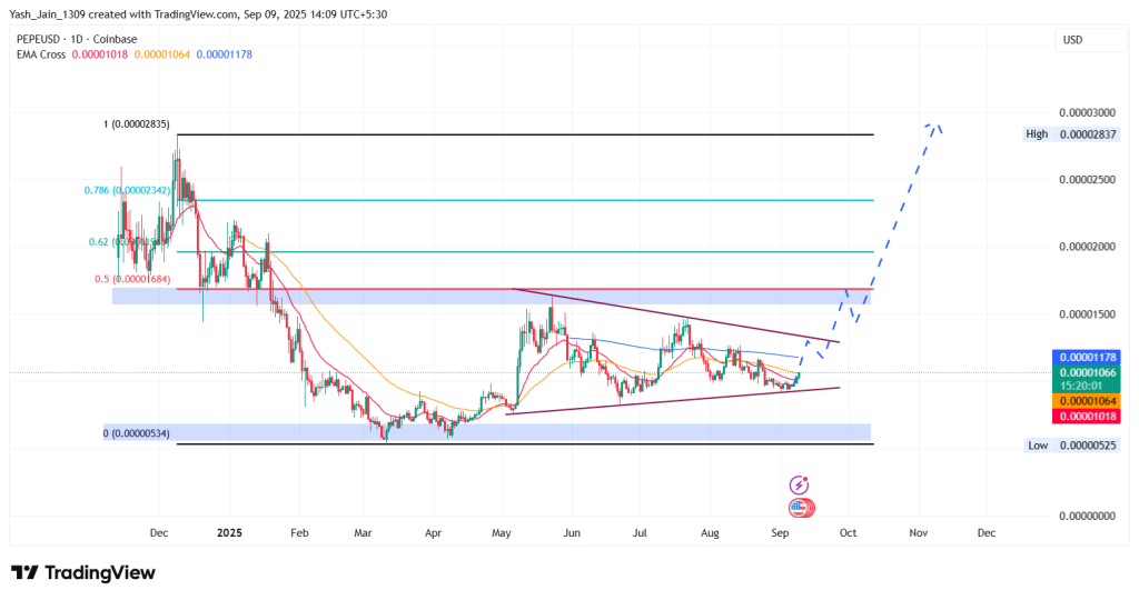 PEPE Price Projection 2025