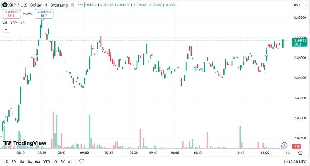 XRP Price Chart | Source: TradingView