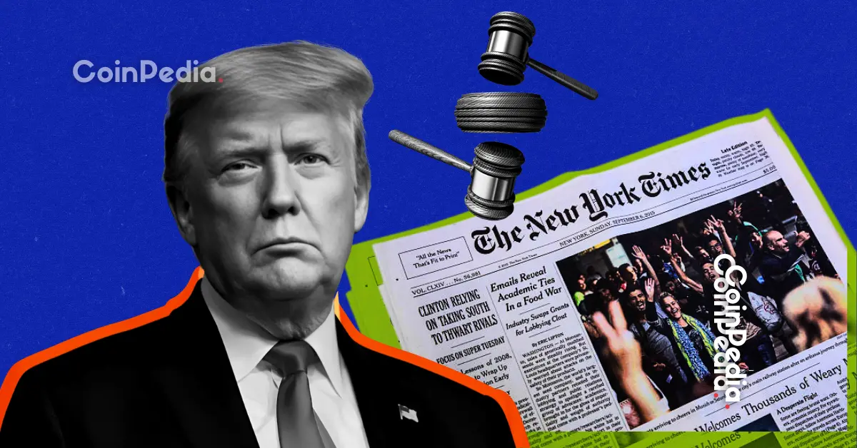 Donald Trump Sues New York Times for $15B Over Meme Coin ‘Smear Campaign’