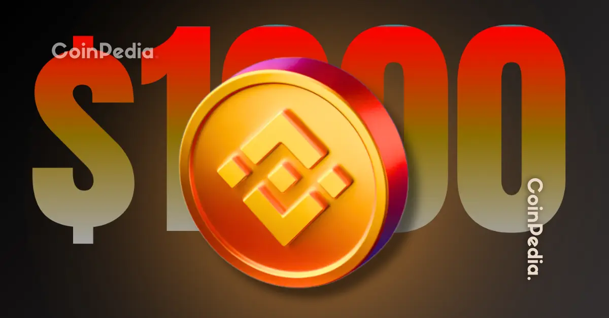 BNB Price Hits $1,000 as Rumors of CZ’s Return to Binance Fuel Rally