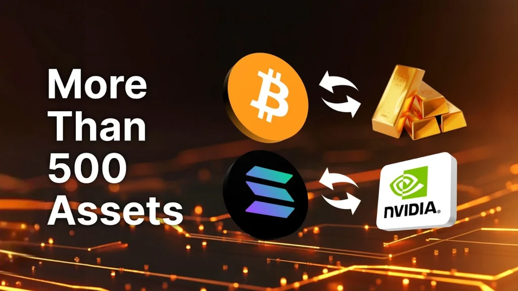Swap stocks for crypto with BlockchainFX.