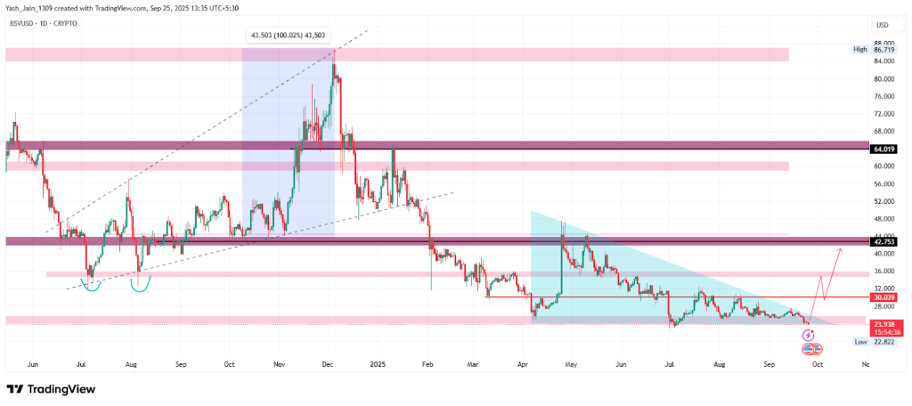 Bitcoin SV (BSV) Price Analysis