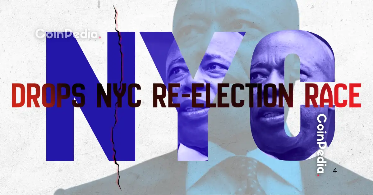 ‘Bitcoin Mayor’ Eric Adams Drops NYC Re-Election Race