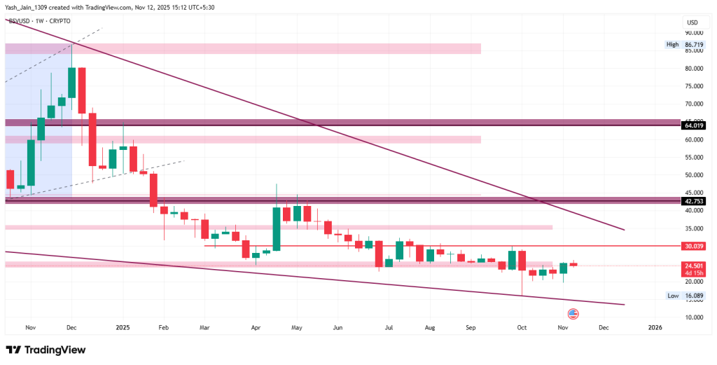 Bitcoin SV Price Target November 2025