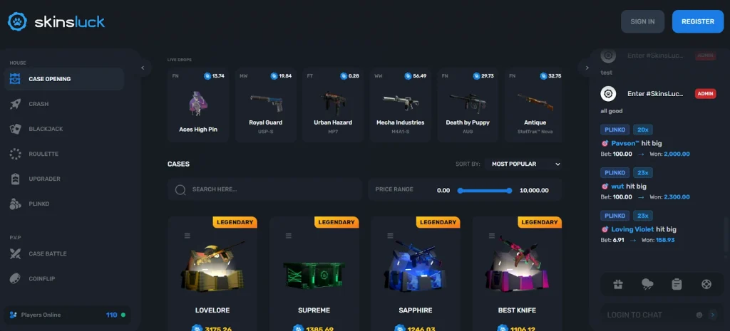 skinsluck