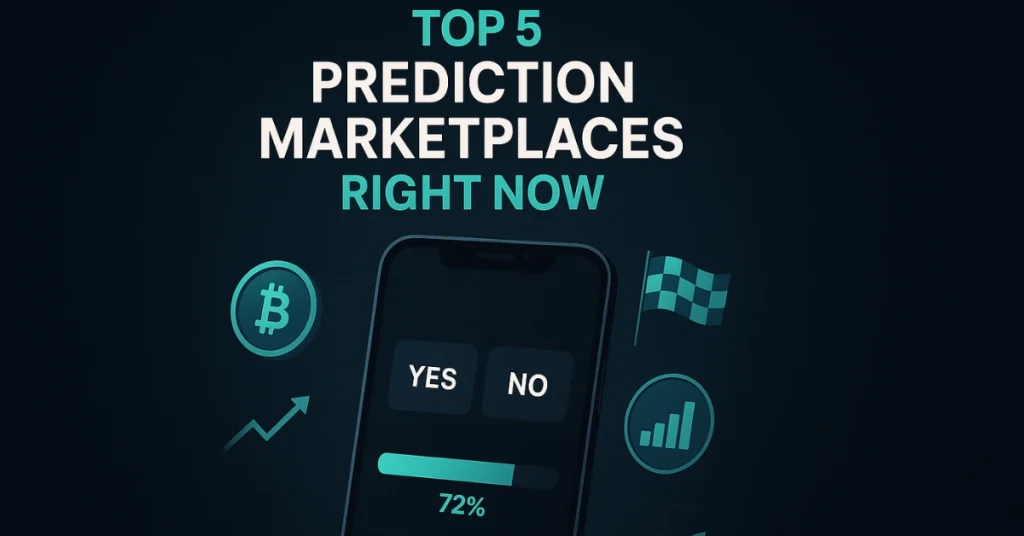 Top 5 Prediction Marketplaces Right Now