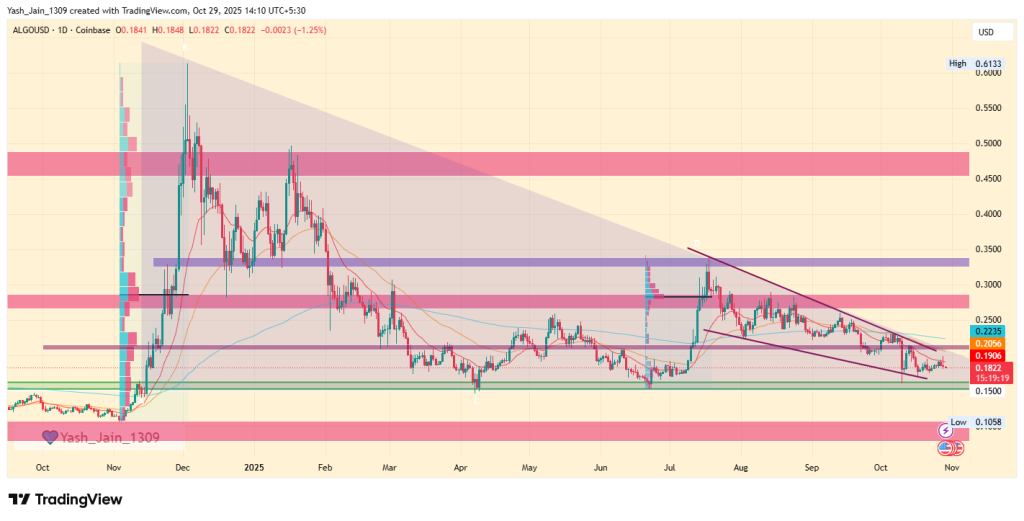 Algorand Price Prediction November 2025
