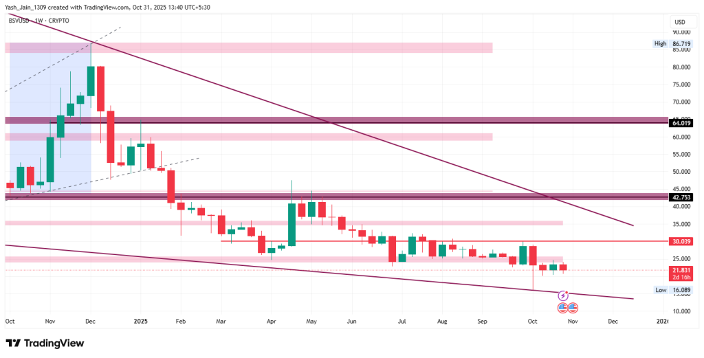 Bitcoin SV Price Target November 2025