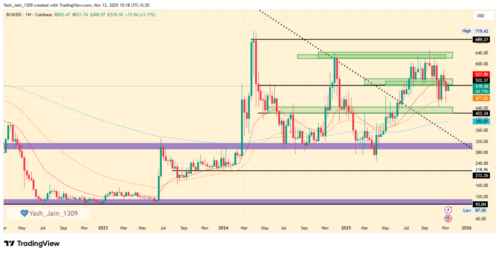 BCH Price Prediction 2025