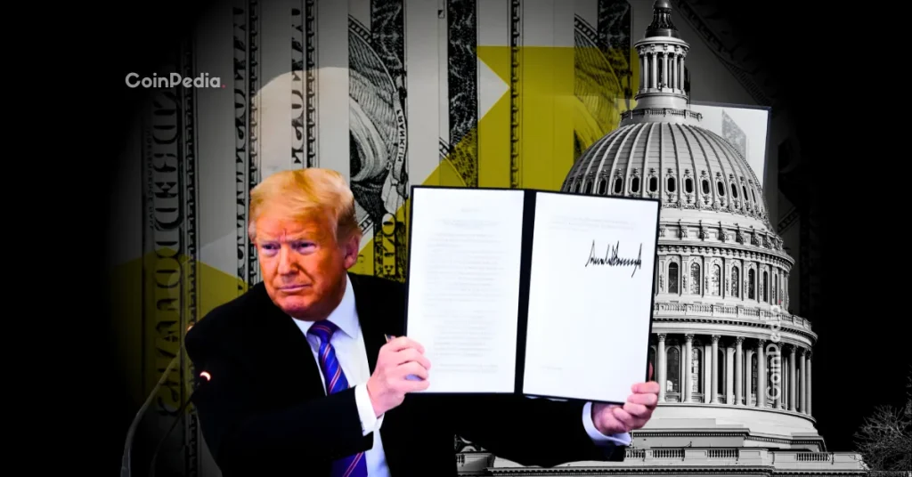 Trump Signs $1.2 Trillion Bill, Crypto Markets React With Relief