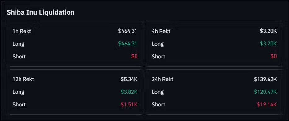 Shiba Inu Liquidation