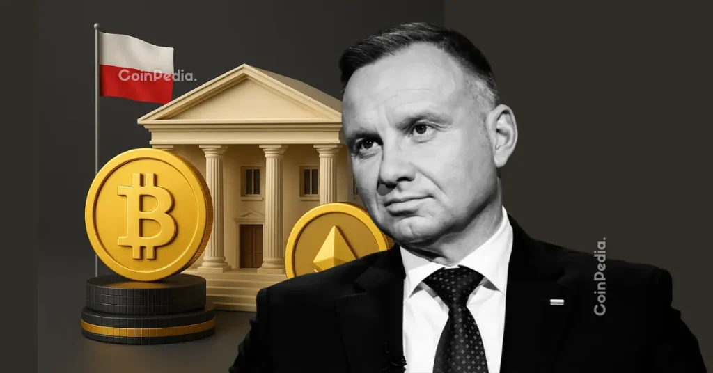 Poland’s President Vetoes Crypto Bill, Sparking Major Political Clash