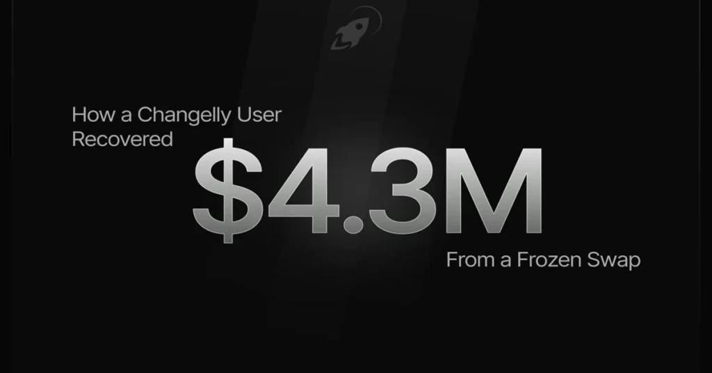 How a Changelly User Recovered $4.3M From a Frozen Swap