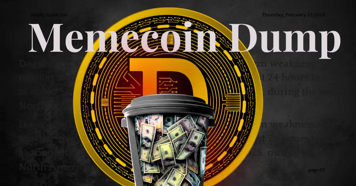 Dogecoin Breaks Below Key Trendline, Triggers Heavy Memecoin Dump; What’s Next?