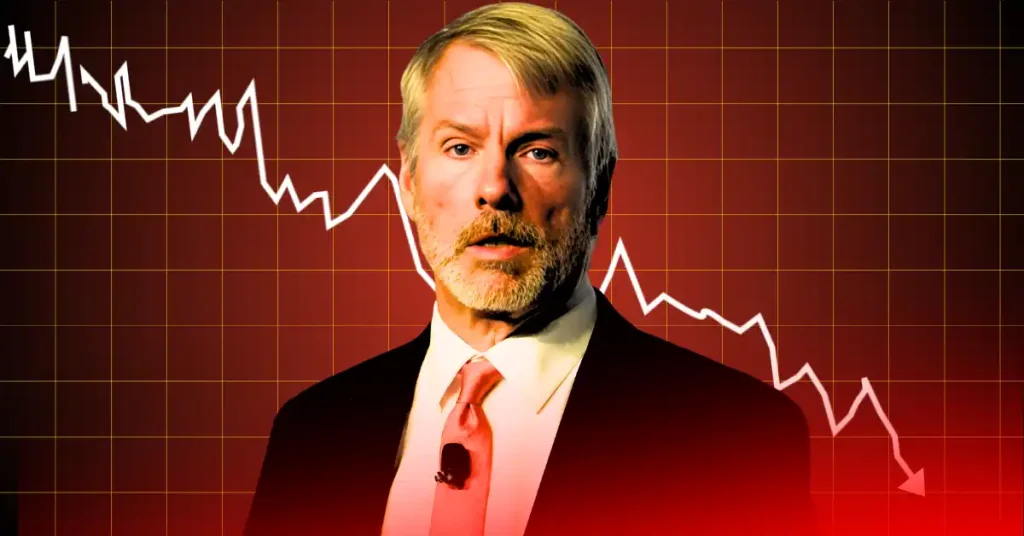 Michael Saylor’s Strategy Faces $900 Million Loss After Bitcoin Price Drop 