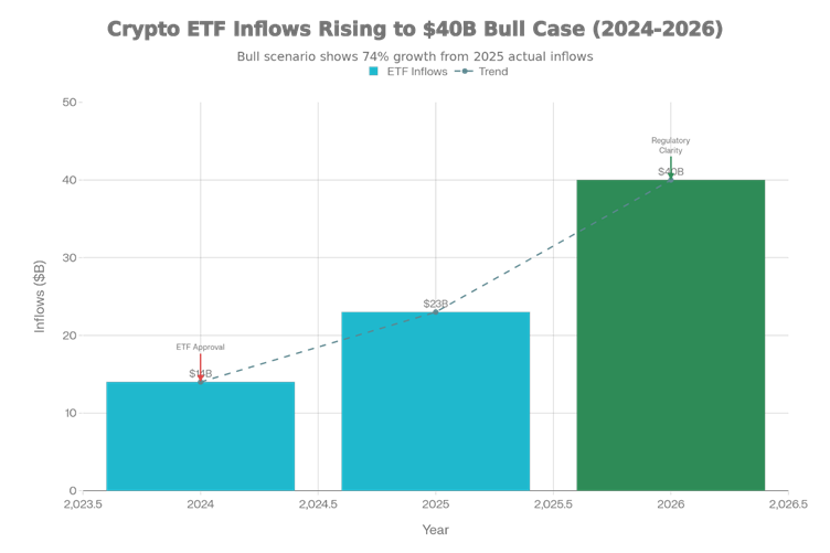 Crypto ETF Inflow Projection