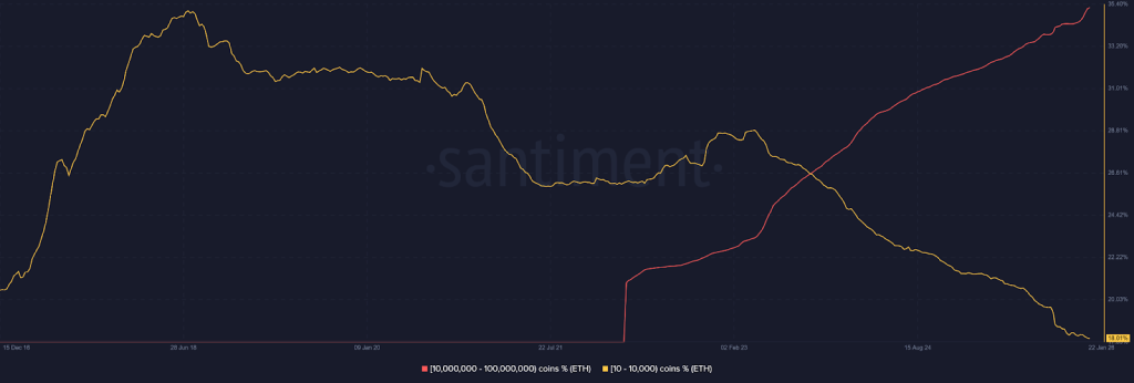 ETH Network Activity