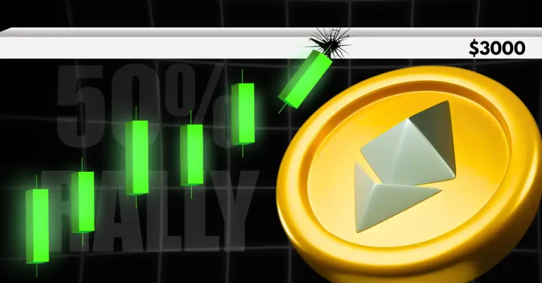 Ethereum Price Reclaims $3000 as Whale Activity Intensifies Is a 50% Rally Next