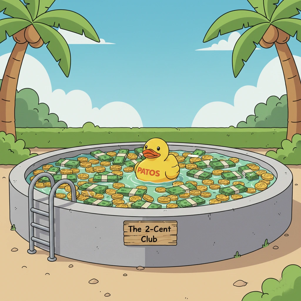 If PatosToken Reaches 2 Cent in Value after Presale Crypto Millionaires Will be Made