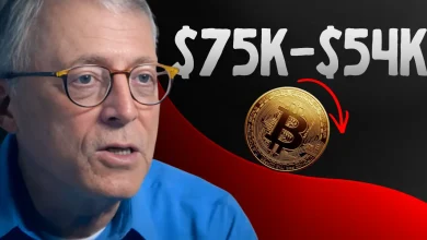 Bitcoin Price Taps $75,000—Peter Brandt Warns of a Possible Drop to $54,000