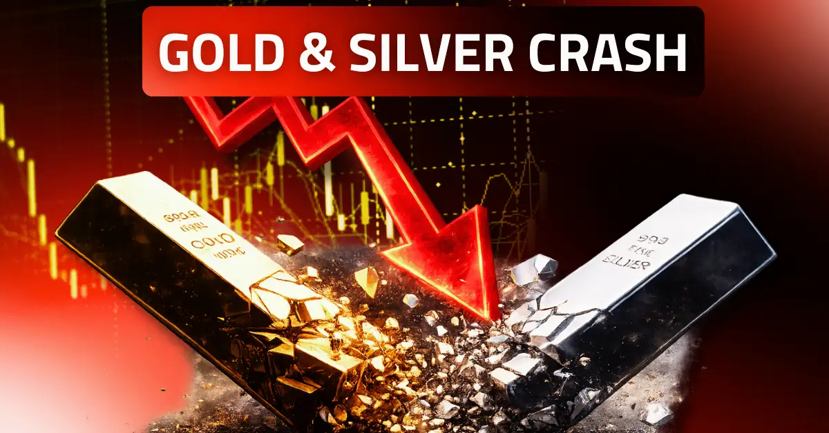 Top 5 Reasons Why Gold and Silver Prices Crashing Today?